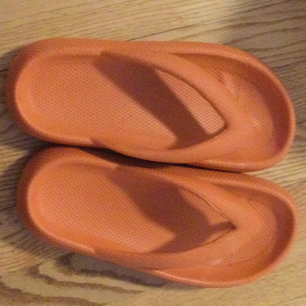 New Orange Flip Flops